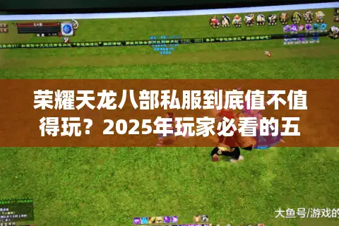荣耀天龙八部私服到底值不值得玩？2025年玩家必看的五大真相