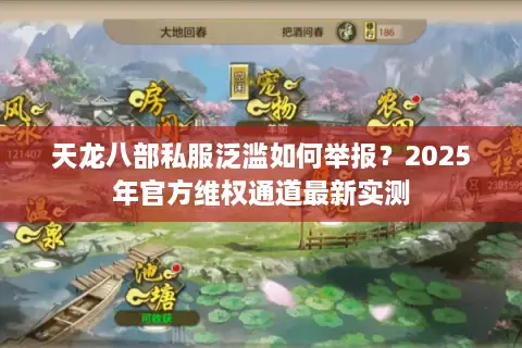 天龙八部私服泛滥如何举报?2025年官方维权通道最新实测 天龙八部私服泛滥如何举报?2025年官方维权通道最新实测