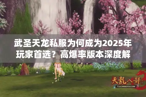 武圣天龙私服为何成为2025年玩家首选?高爆率版本深度解析 武圣天龙私服为何成为2025年玩家首选?高爆率版本深度解析