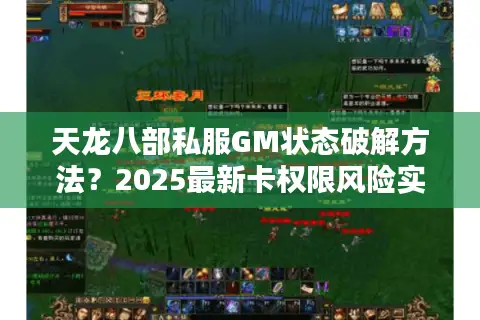 天龙八部私服GM状态破解方法?2025最新卡权限风险实测 天龙八部私服GM状态破解方法?2025最新卡权限风险实测