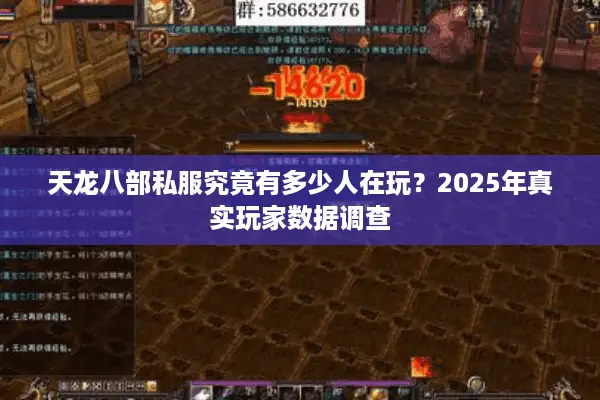 天龙八部私服究竟有多少人在玩？2025年真实玩家数据调查