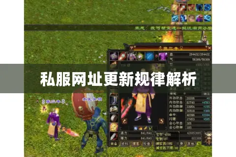 私服网址更新规律解析