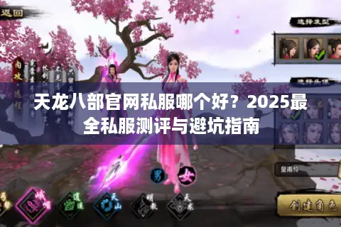 天龙八部官网私服哪个好？2025最全私服测评与避坑指南