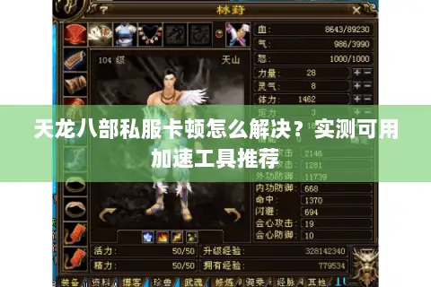 天龙八部私服卡顿怎么解决?实测可用加速工具推荐 天龙八部私服卡顿怎么解决?实测可用加速工具推荐