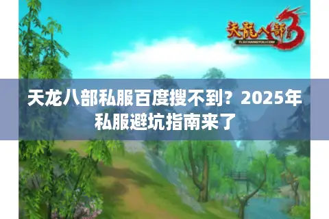 天龙八部私服百度搜不到？2025年私服避坑指南来了