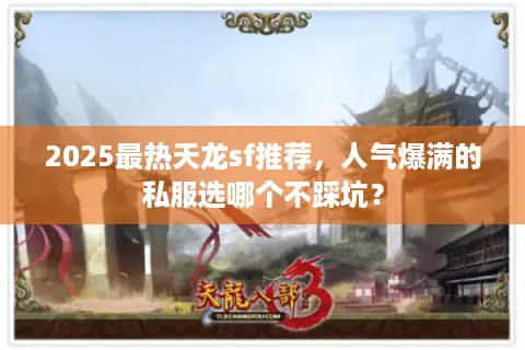 2025最热天龙sf推荐，人气爆满的私服选哪个不踩坑？