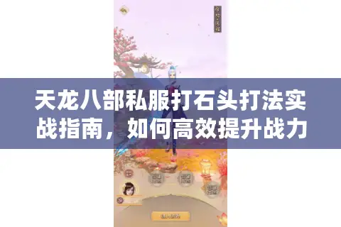 天龙八部私服打石头打法实战指南，如何高效提升战力不被系统检测？