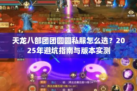 天龙八部团团圆圆私服怎么选？2025年避坑指南与版本实测
