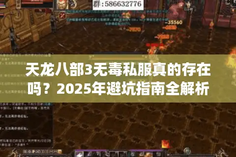 天龙八部3无毒私服真的存在吗？2025年避坑指南全解析