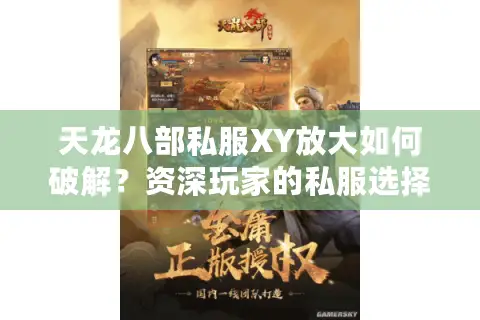 天龙八部私服XY放大如何破解？资深玩家的私服选择与战力提升指南