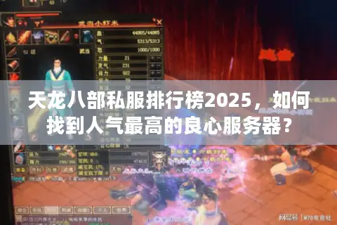 天龙八部私服排行榜2025，如何找到人气最高的良心服务器？