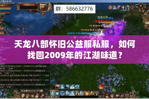 天龙八部怀旧公益服私服，如何找回2009年的江湖味道？