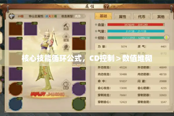 核心技能循环公式,CD控制>数值堆砌 核心技能循环公式,CD控制>数值堆砌