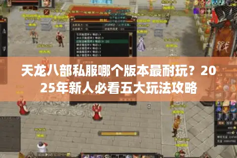 天龙八部私服哪个版本最耐玩？2025年新人必看五大玩法攻略