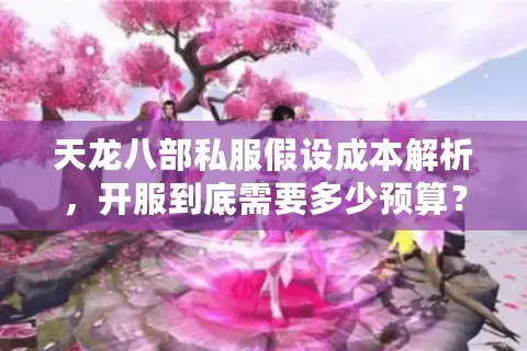 天龙八部私服假设成本解析，开服到底需要多少预算？