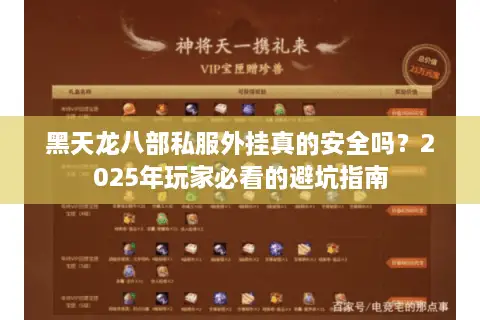 黑天龙八部私服外挂真的安全吗？2025年玩家必看的避坑指南
