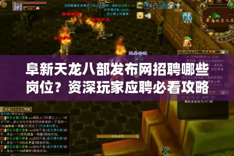阜新天龙八部发布网招聘哪些岗位?资深玩家应聘必看攻略 阜新天龙八部发布网招聘哪些岗位?资深玩家应聘必看攻略