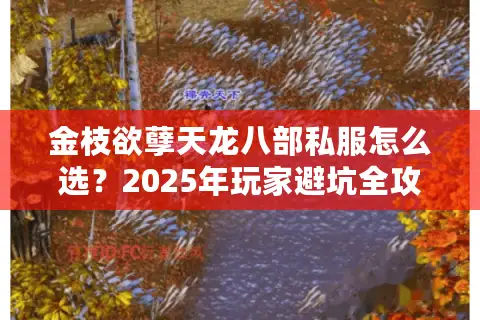 金枝欲孽天龙八部私服怎么选？2025年玩家避坑全攻略