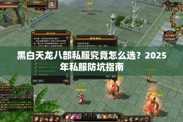 黑白天龙八部私服究竟怎么选？2025年私服防坑指南